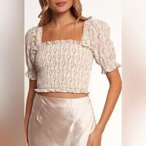 NWOT petal + Pup Blouse Sz L